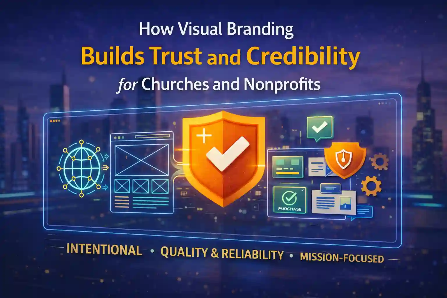 How Visual Branding Builds Trust Credibility for Churches Nonprofits