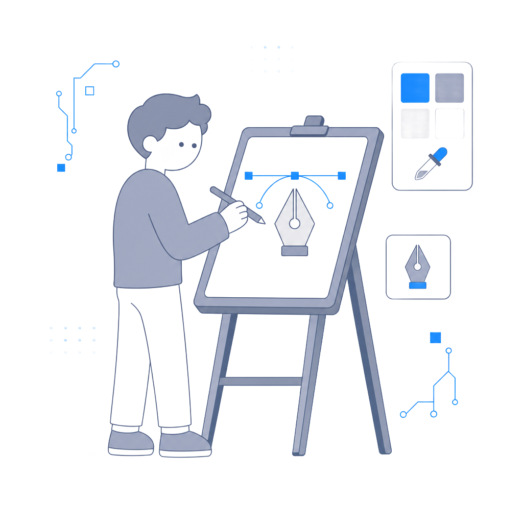 Graphic design illustration